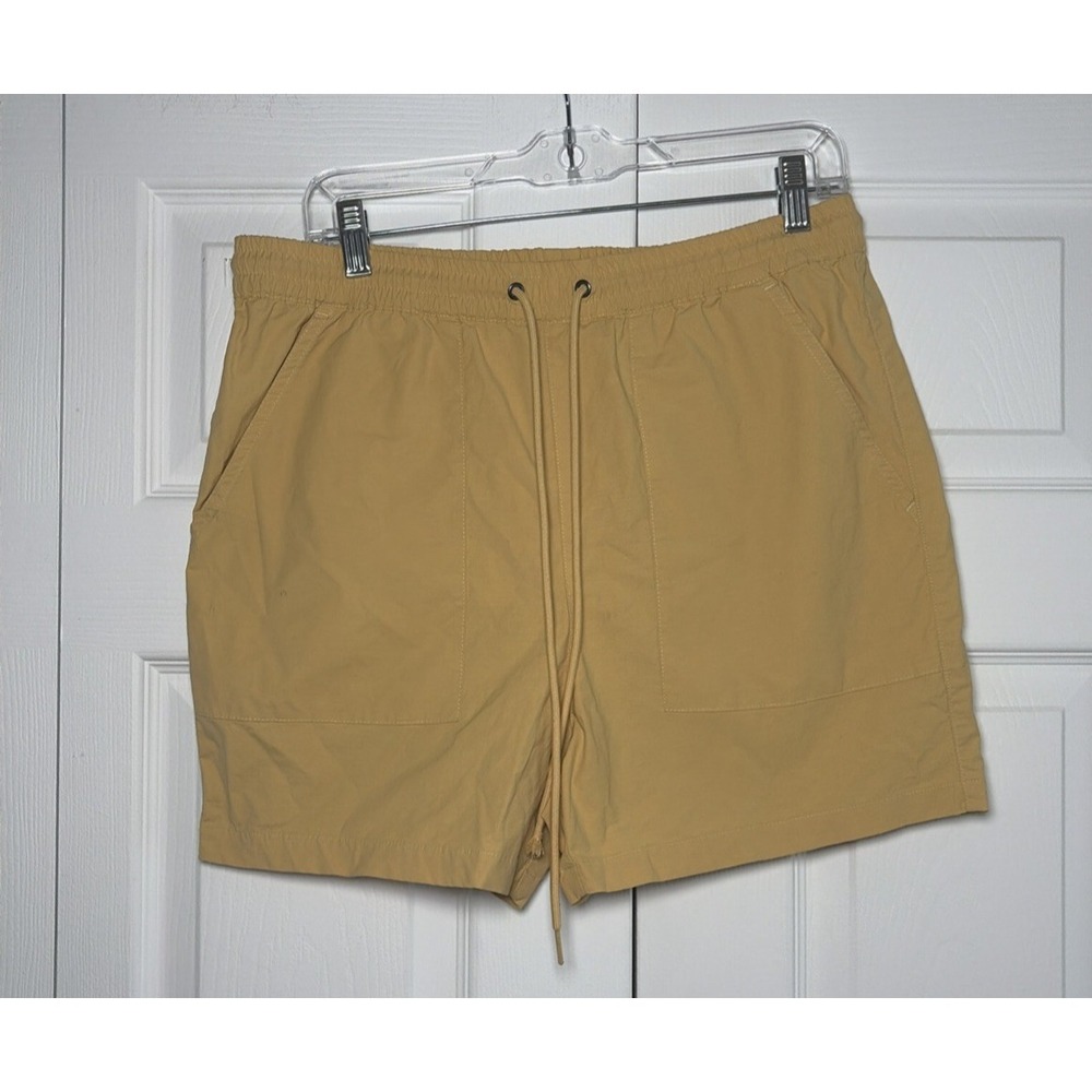 PacSun Volley Shorts Mens Size M Yellow Swim Trunks Mesh Lined Casual Beach